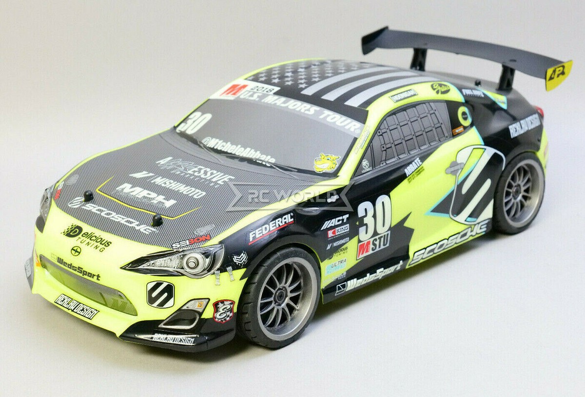 HPI 1/10 RC Car BODY Shell SCION FRS Michele Abbate 200mm
