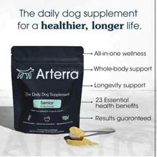 All-in-One Senior Dog Supplement 63 Ingredients for Wellness & Longevity 5/26
