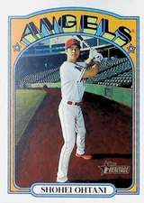 2021 TOPPS HERITAGE #245 SHOHEI OHTANI LOS ANGELES ANGELS              FREE SHIP
