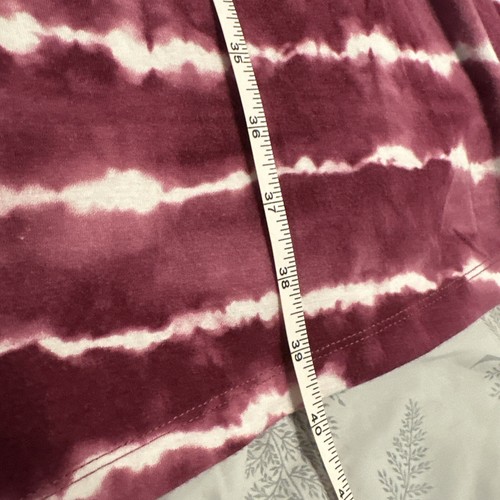 Athleta Women's Pink Tie Dye Stripe Santorini Thera Activewear Dress Size MT - Picture 6 of 6