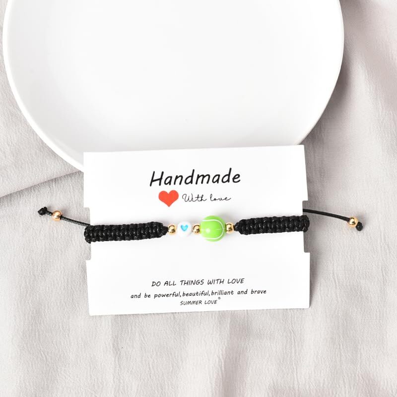 Baseball Accessories Sports Beaded Bracelet, Softball, Volleyball