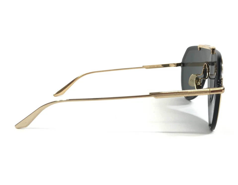 Gafas de sol Dolce & Gabbana DG2309 02/87 doradas monturas de aviador con lentes gris oscuro Foto 4 de 4