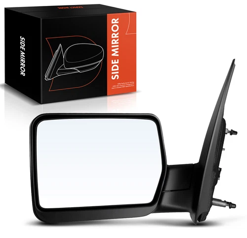 Driver Side Textured Black Powered Non-Heated Mirror for Ford F-150 2004-2008