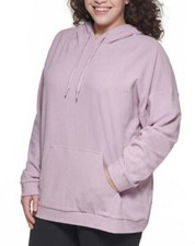 Marc New York Ladies' Cozy Hoodie Mauve, XL