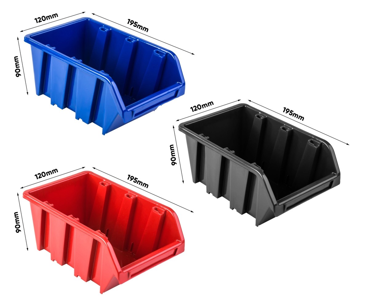 Scatole Plastica Impilabili Cassetta Di Stoccaggio Impilabile