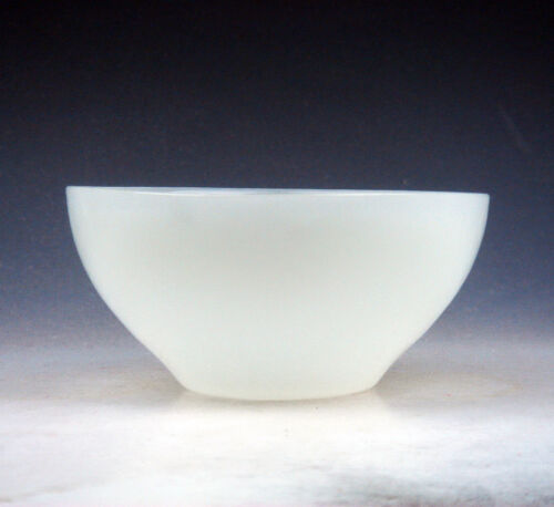 Magnifique bol décoratif en verre émail blanc décoration intérieure #08141405 - Photo 1 sur 1