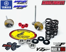 04-13 Yamaha YFZ450 YFZ 450 Kibblewhite Intake Valves Titanium Springs Seals Kit