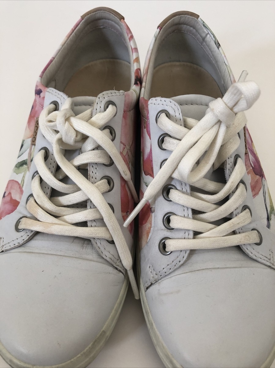 Ecco Floral Sneakers ECCO Women's Multicolor Flowers Floral