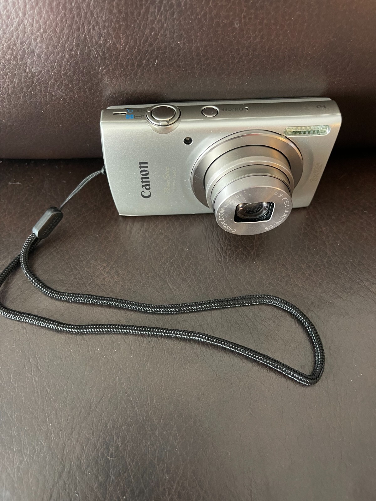Canon PowerShot ELPH 180 20MP Digital Camera Silver 99 New Never