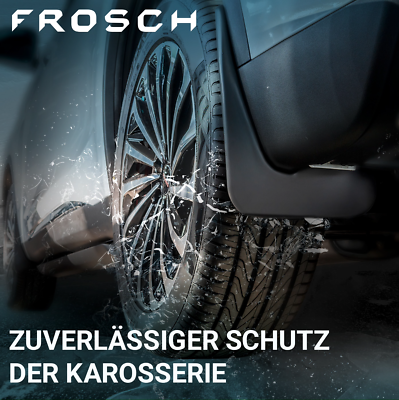 Schmutzfänger-Set Vorne Für Fiat DUCATO 2012-2022 – 2-teilig, Schwarz, TPE Material