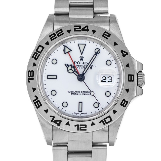 Rolex Explorer II White Men's Watch 