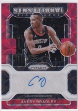 Panini NBA Prizm 2021-22 No. SS-AVB Avery Bradley Red Choice Prizm Auto