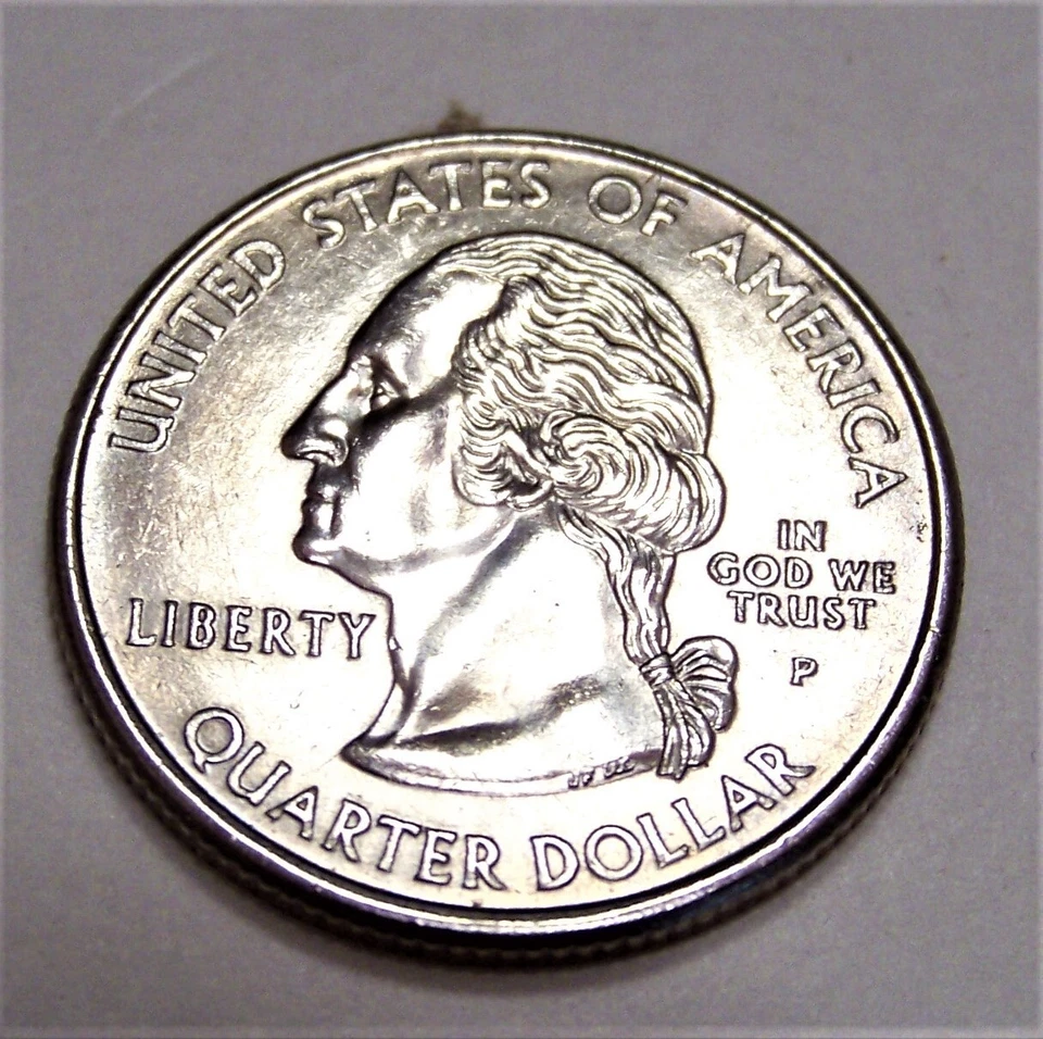 2001 P Vermont State Quarter - Error Coin - Uncirculated - Image 2 of 2
