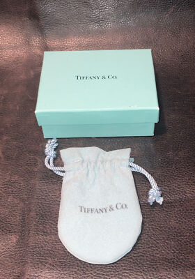 Tiffany Empty Packaging Blue Jewelry Gift Box  Pouch