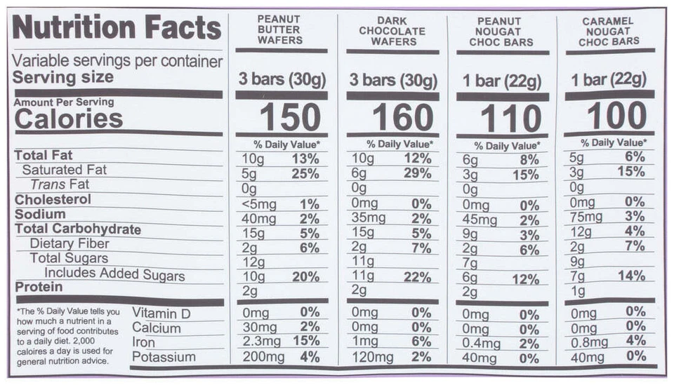 Crspy Wafers Choc Lovers Pack de 1 Foto 2 de 3