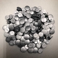 100pc Shoe Charm Back Buttons Black Replacement Charms Clogs DIY Craft Your Own