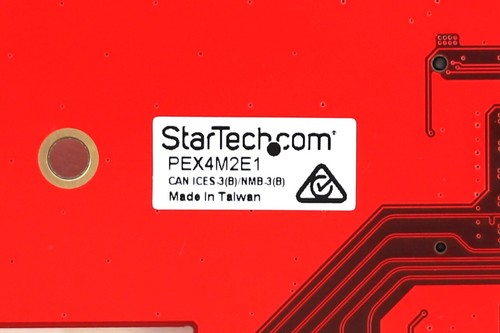 StarTech M.2 x4 to PCI Express 3.0 NVMe SSD Adapter P/N: PEX4M2E1 Tested Working - Picture 4 of 4