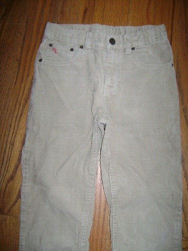 POLO RALPH LAUREN BOYS CORDUROYS PANTS DRESS size 6 TAN BEIGE 100% COTTON - Picture 2 of 6
