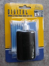 Digital Concepts LCK-3 Photo/Video Care Kit 3 Piece Fluid, Cloth, Q-Tips