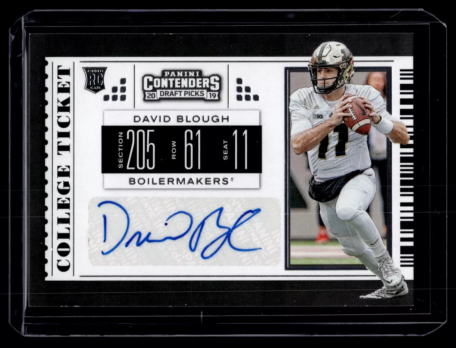 David Blough trading card