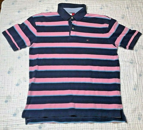 Tommy Hilfiger Polo Shirt Striped Mens 
