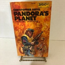 Pandora's Planet by Christopher Anvil 1st Daw Print 1973 Kelly Freas art VG 25p