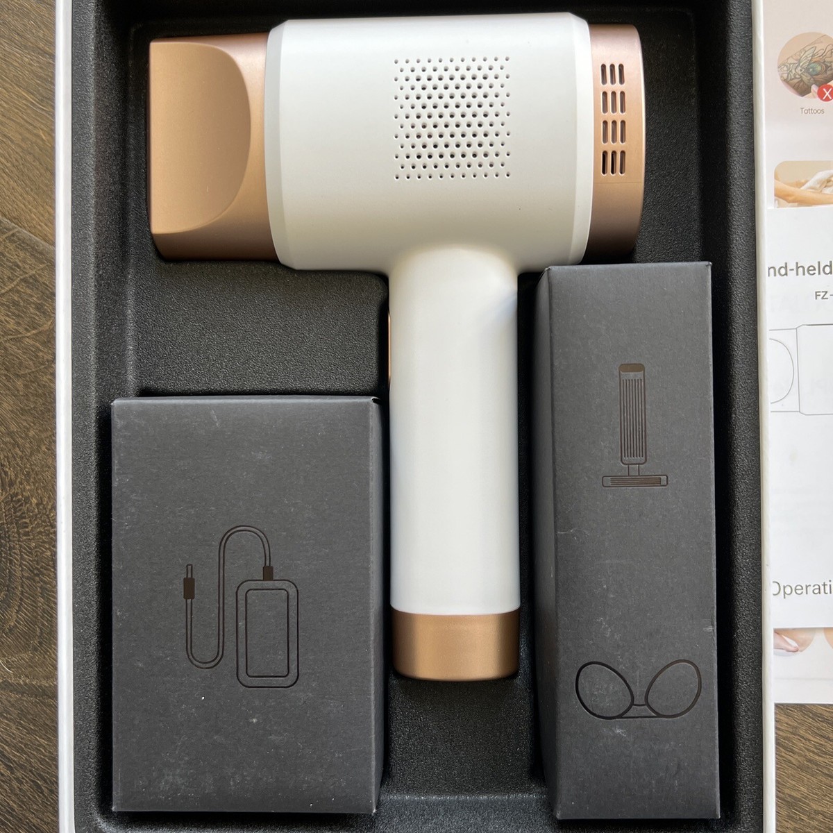 IPL Handheld Laser Hair Removal Device FZ-608 NEW Open Box | eBay