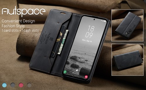 For Samsung Galaxy A42 A41 A40 5G 4G Wallet Phone Case Stand Leather Flip Cover - Picture 2 of 46