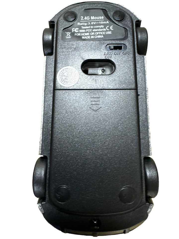 LIMITED UK STOCK Aston Martin Car Wireless Optical MousePC Laptop USB SILVER - Image 4 of 4