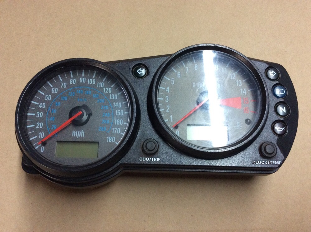 05-08 ZZR 600 00-02 KAWASAKI NINJA ZX6R J MODEL GAUGE CLUSTER | eBay