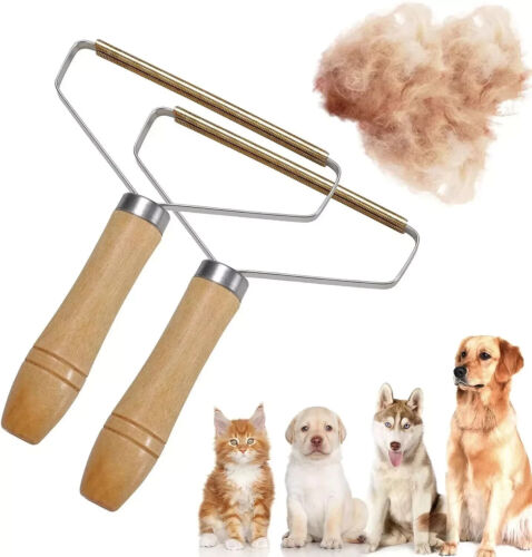 Reusable Lint Remover for Clothes 2Pcs Pet Hair Removal Roller Portable Clothes