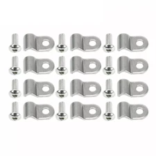 24pc 3/16" Stainless Steel Brake Line Clamp & Screw Street Rod Custom Dune Buggy