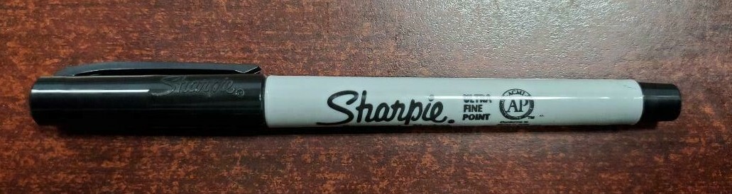 Sharpie Ultra Fine Point Black Permanent Marker Single pack of 1 Fresh Stock NEW