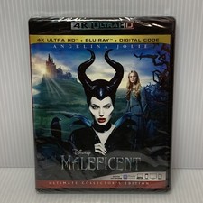 Maleficent Disney 4K HD  Blu-ray  Digital Ultimate Collector's Edition  NEW