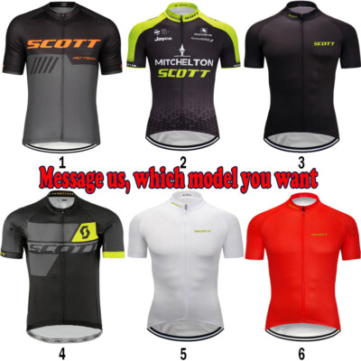 Cycling Jersey MTB Bike Jacket Scott Team Shirt Sports Wear
