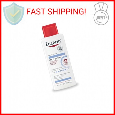 Eucerin Itch Relief Intensive Calming Body Lotion for Dry Itchy Skin, Unscented