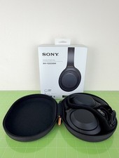 Sony - WH-1000XM4 Wireless Noise-Cancelling Over-the-Ear Headphones - Black