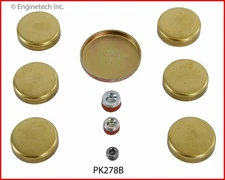 Expansion Plug Kit - Brass - for Ford & Mazda 4.0L 244 - PK278B