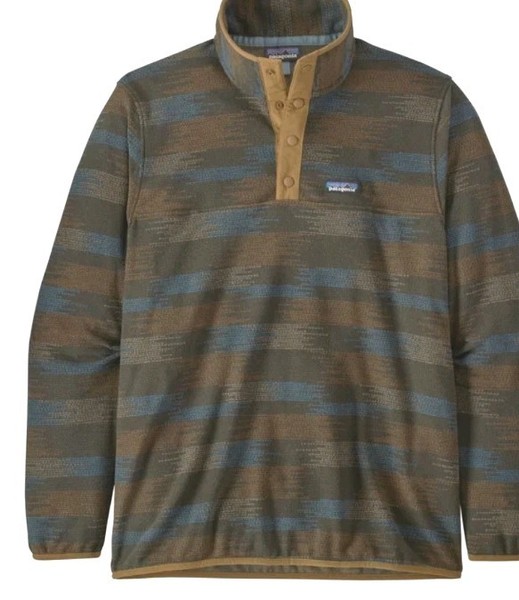Patagonia M Micro D Snap- T Fleece Quarter Snap Pullover Cool Pattern