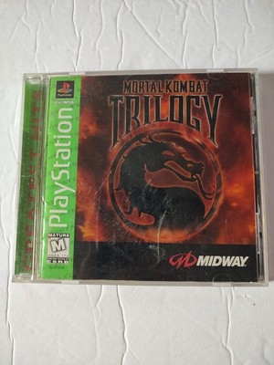 Mortal Kombat Trilogy PlayStation 1. CIB. Greatest Hits, 1996. Midway. Pre-owned