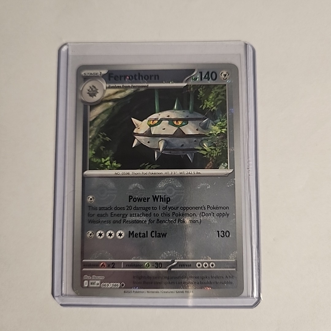 Ferrothorn 069/086 (Poke Ball Pattern) Pokemon SV: White Flare ENGLISH NM