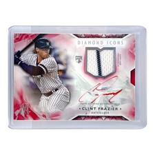 TOPPS MLB DIAMOND ICONS CLINT FRAZIER NEW YORK YANKEES /5 #THLAR -CF  897554