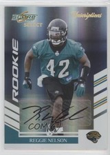 2007 Score Select Rookie Inscriptions 24/50 Reggie Nelson #391 Auto 1u6