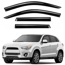 Sun Rain Visors Wind Rain Guards for 2011-2025 Mitsubishi Outlander Sport