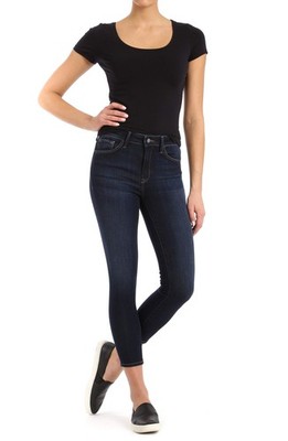 Mavi Women's Tess Deep Supersoft 24/29 High Rise Skinny Leg Jeans