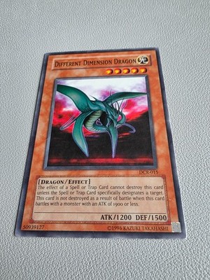 Yu-Gi-Oh! Different Dimension Dragon DCR-015 Dark Crisis Effect Card