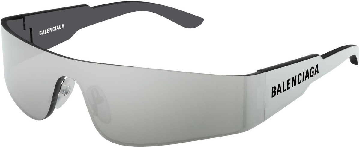 Buy Balenciaga BB0041S 002 125mm Unisex Rectangle Sunglasses with