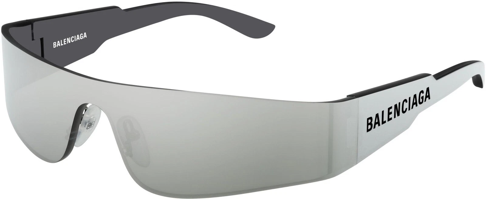 Balenciaga — NEW Balenciaga EXTREME BB 0041S Sunglasses 002 Silver 100% AUTHENTIC