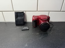 Red Canon PowerShot SX400 IS Digital Camera Battery Charger