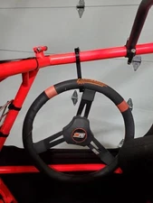 Racing Steering Wheel Hanger. Fits 1.250” tubing/roll cage 